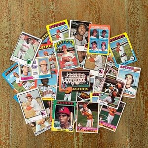 Houston Astros 1970’s Baseball Cards
